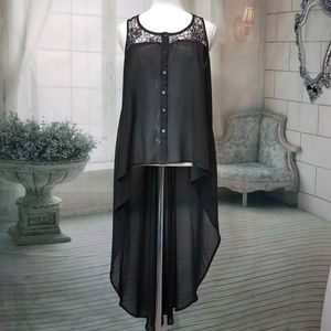 Sans Souci long cardigan size m black